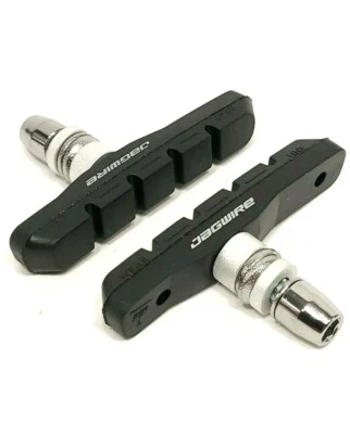 $8.81 • Buy Jagwire Mountain Sport V-Brake Pads Threaded Post Black 70mm