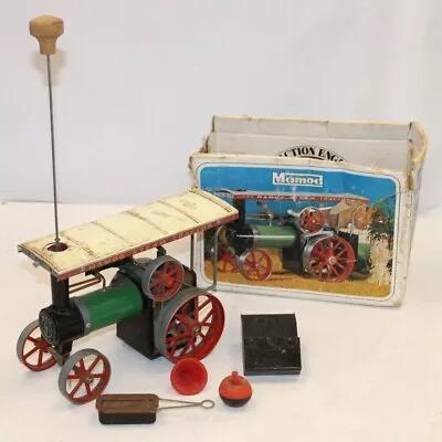Vintage MAMOD T.E.1a Traction Engine Steam Tractor Vehicle W/ Attachments - T23 • £29