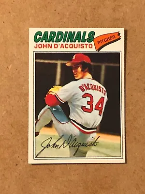 1977 Topps John D'Aquisto #19 EX • $1.76