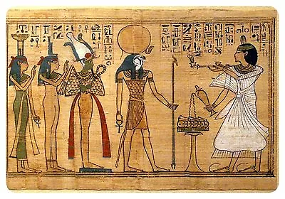 Sticker Decal Ancient Egypt Archaeology Egyptian Papyrus Paper Like Ra • $3.80