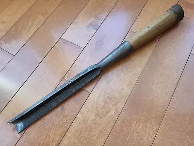 £125.99 • Buy Antique Douglass Mfg Co 1  Corner Chisel Wood Handle 18  Long Woodworking Tool