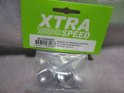 Xtra Speed Xs-Ta29042Sv Aluminum Front Steer Knuckle Silver Tamiya Boomerang Hot • $187.38