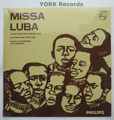 MISSA LUBA - Les Troubadours Du Roi Baudouin - Ex Con LP Record Philips BL 7592 • £8.99