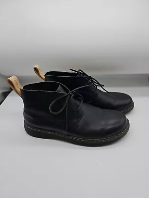 Dr. Martens Black Ember  Chukka Desert Boots Leather UK 9 EU 43 • £45.95