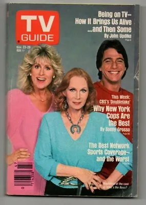 TV Guide Magazine November 23 1985 Katherine Helmond Who's The Boss Merv Griffin • $14.89