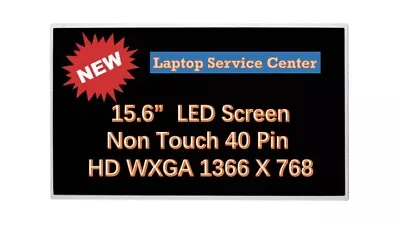 AUO B156XW02 V.2 & V.1 15.6  LED LCD Screen Display Panel HD 1366x768 40Pin • $64.97