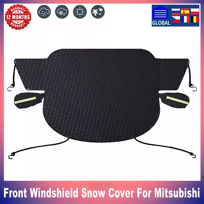 Auto Car Front Windshield Snows Cover Sunshades Shield Protectors For Mitsubishi • $22.82