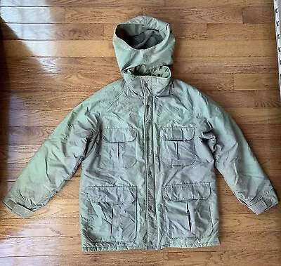  Vintage 80’s Fieldmaster Goose Down Parka Jacket Sage Green L  • $25