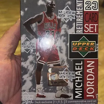 1999 Upper Deck Michael Jordan Last Dance Retirement 23 Card Factory Sealed Set • $75.99