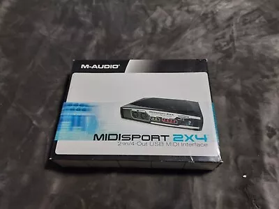 M-Audio MIDIsport 2X4  2-in/4-Out USB MIDI Interface. NEW- SEALED • $40