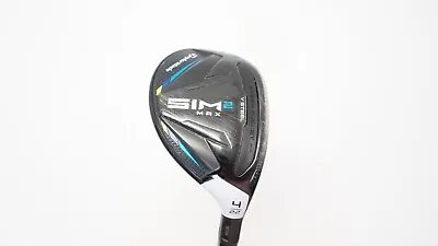 Taylormade Sim 2 Max 22° 4 Hybrid Regular Flex Ventus Blue 6 1123339 Fair RS32 • $59.99