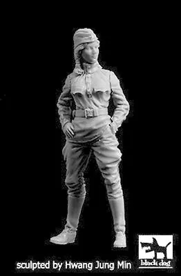 Black Dog 1/35 Russian Woman Driver WWII Soviet Female Soldier Standing F35232 • $23.97