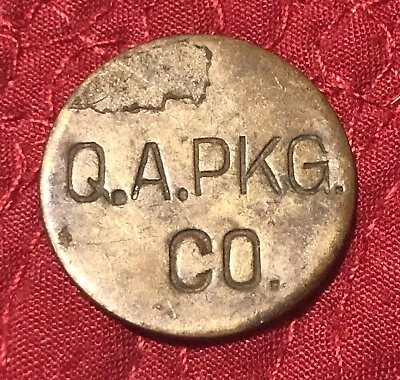 Queen Anne Packing Co Queen Anne’s Co MD Maryland Cannery Token • $12.95