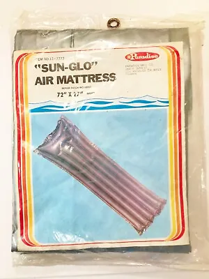 Vintage Air Mattress NOS Vintage Sun-Glo Air Mattress • $15.99