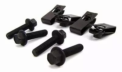 79-93 94-04 Mustang Lower Shifter Shift Boot Mounting Hardware Clip Nuts Bolts • $9.94