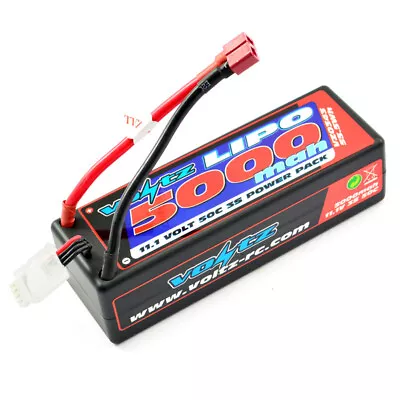 Voltz 5000mAh 3S 11.1V 50C Hardcase LiPo Stick Pack Battery • £53.45