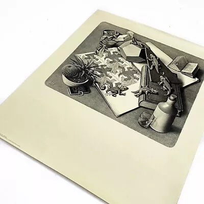 M. C. ESCHER Print - “Reptiles” - 1970 - Printed In Holland - By G.W. Brueghel • £55