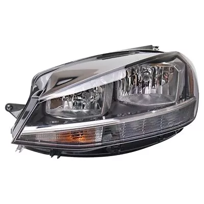 $216.95 • Buy DEPO Left Headlight For 2018-2021 Volkswagen Golf 2018-2019 Golf GTI