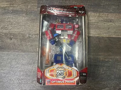 2004 Hasbro Transformers 20th Anniversary Masterpiece Optimus Prime Figure. NEW • $179.95