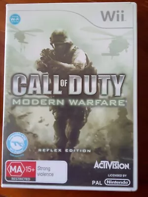 Call Of Duty Modern Warfare Wii Game PAL • $8.50