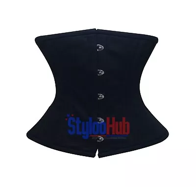 £29.99 • Buy Women Sexy Underbust Cotton Corset Victorian Corset Waist Trainer Shapwear Dress