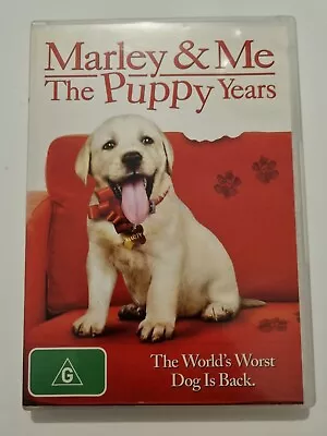 Marley & Me The Puppy Years FREE POST 🇦🇺 Region 4 Dvd Labrador 100%+FB Dog K9  • $5.67