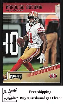 2018 Panini Playoff Marquise Goodwin #173 San Francisco 49ers • $1.49