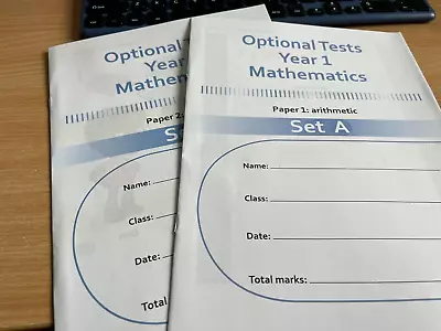 Optional Sats- Year 1 Maths- 2 Papers. Set A. Answers Electronically Sent.  • £1.99