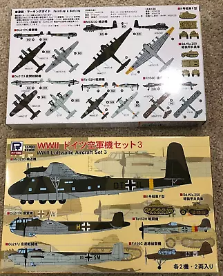 1/700 LUFTWAFFE AIRCRAFT 3 (Me323 Do217 Ta152 Fi156)  Skywave PitRoad S60 • $29.95