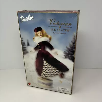 Victorian Ice Skater Barbie Doll Special Edition 2000 Mattel #27431 New In Box! • $23.94