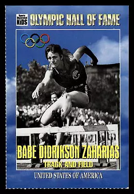 1996-98 Sports Illustrated For Kids Oversized #13 Babe Didrikson Zaharias • $5.49