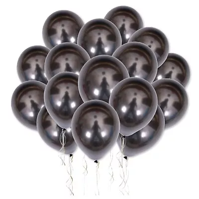 5 Inch Mini Balloons Latex Plain Chrome Baby Shower Birthday Wedding Party Decor • $7.57