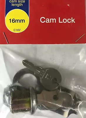 Sterling Cam Lock 16mm C16V - 701472 - (M185) • £2.80