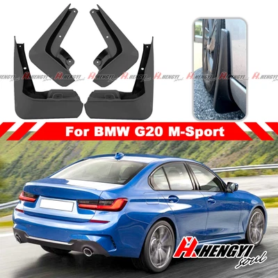 $48.77 • Buy Black Splash Mud Flaps Guard For BMW G20 3-Series Sedan 2020-2022