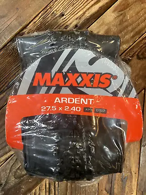 Maxxis Ardent Tire: 27.5 X 2.40 Folding 60tpi Dual Compound EXO Tubeless • $45