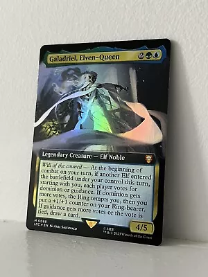 NM Galadriel Elven-Queen 88 FOIL Mythic NM Lord Of The Rings Magic M 0088 LTR • $4.44