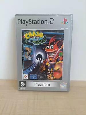 Playstation 2 PS2 Game - Platinum Crash Bandicoot The Wrath Of Cortex - VGC • £7.95