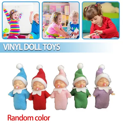 $4.06 • Buy Christmas Tree Elf Doll Home Oranment Kids Baby On The Shelf Elf Toy Xmas Gift