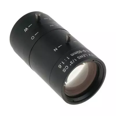 Camera Varifocal Lens 3MP 5-100mm   CS Mount FOV 60°-5.7° Format 1/3 • £25.27