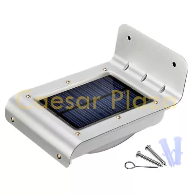 2 NEW Outdoor Garden Stainless Steel 16 LEDs Solar Motion Sensor Light Landscape • $24.99