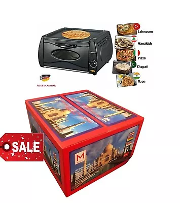 Mini Tandoori Oven Lahmacun Pizza Chapati Roti Naan Tandoor Indian Pakistani • £165.83