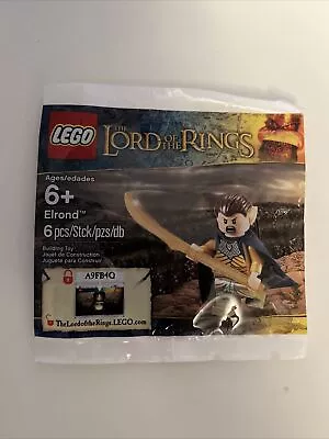 NEW LEGO 5000202 The Lord Of The Rings - Blue Cape/Gold Elrond Polybag LOTR Rare • $54.99