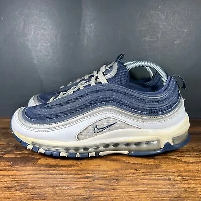 $34 • Buy Nike Air Max 97 Mens Size 8.5 Shoes Blue White Dallas Cowboys Sneaker DH0612-400