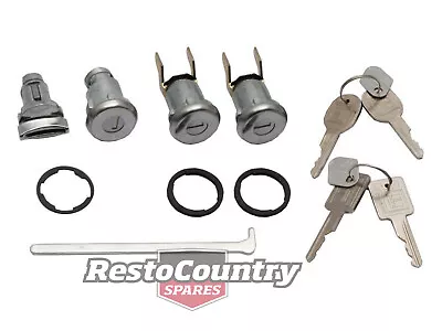 Holden Ignition Barrel + Door + Boot Lock Set HK HT HG Torana LC Keys • $95.90