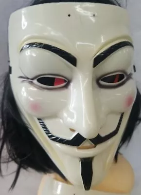 V For Vendetta Mask Halloween For Halloween Party Cosplay Costume • $5