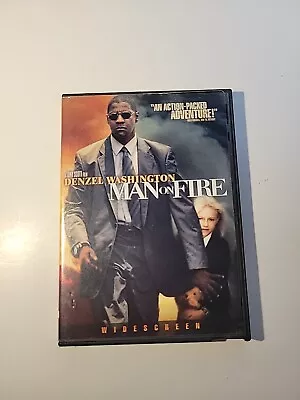 Man On Fire Blockbuster Rental (DVD Widescreen 2004) • $12.86