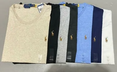 Polo Ralph Lauren Mens CUSTOM SLIM FIT CREWNECK TEE T Shirt Brand New With Tags • $39.99