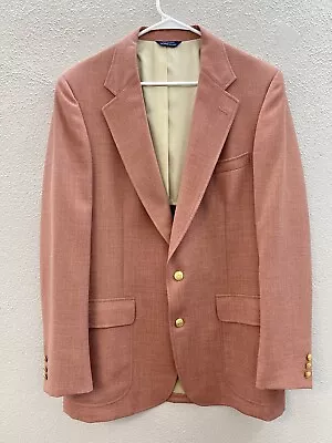 Mens Cricketeer Blazer Size Unknown Pink Double Button Up  • $9.97