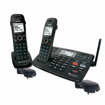 UNIDEN XDECT 8055+1 Cordless Telephone System With AC Power Adaptors • $199