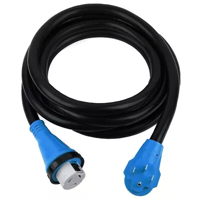 RV Power Cord 15 Ft 50 Amp With Rain Proof Twist Lock Connector 15 Foot / 50Amp • $87.79